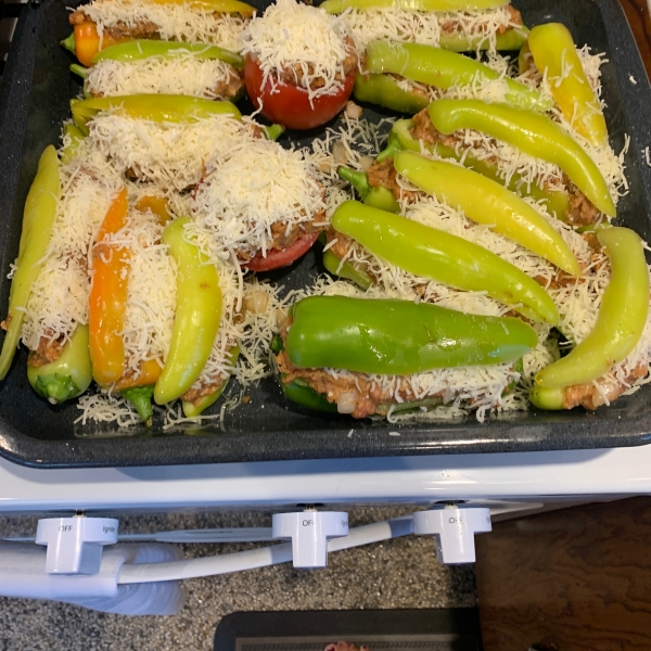 Bob's Stuffed Banana Peppers