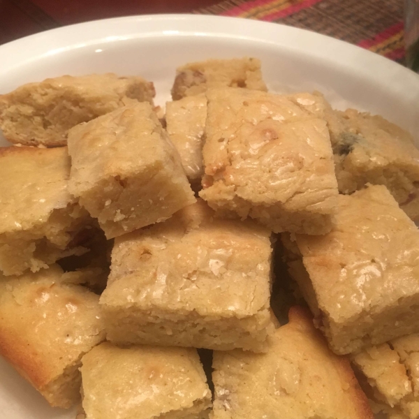 White Chocolate Blondies