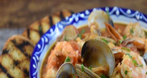 Easy Mediterranean Seafood Stew