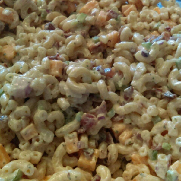 Bacon Ranch Macaroni Salad