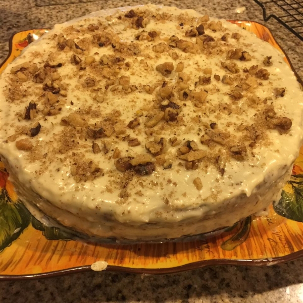 Banana Nut Coconut Cake