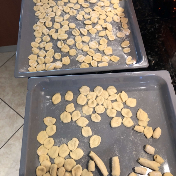 Homemade Orecchiette Pasta