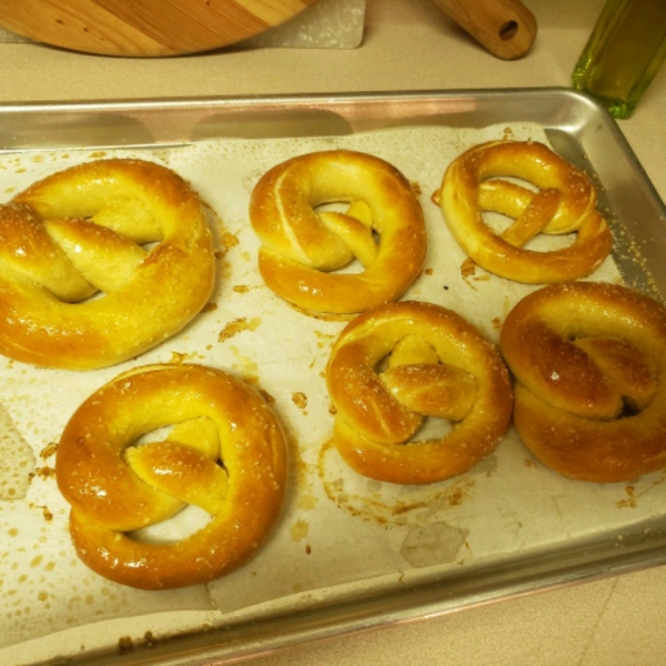 Buttery Soft Pretzels