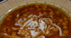 Slow Cooker BBQ Chicken Pizza Soup