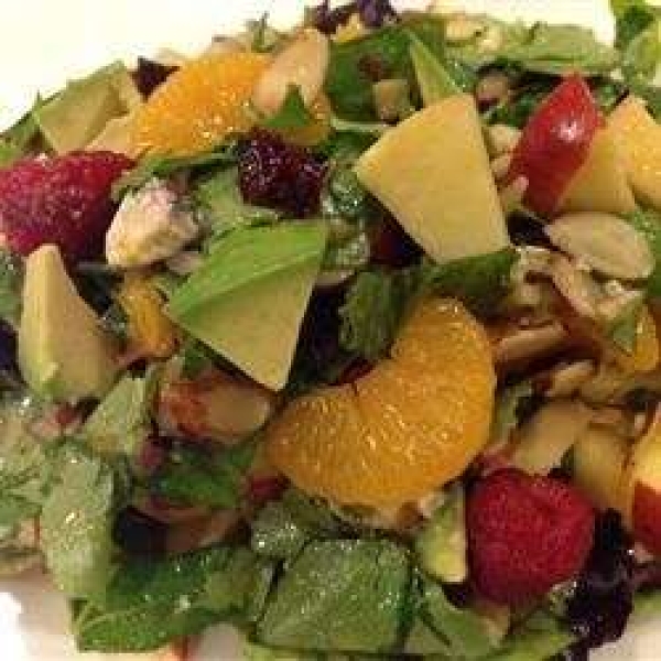 Apple Avocado Salad with Tangerine Dressing