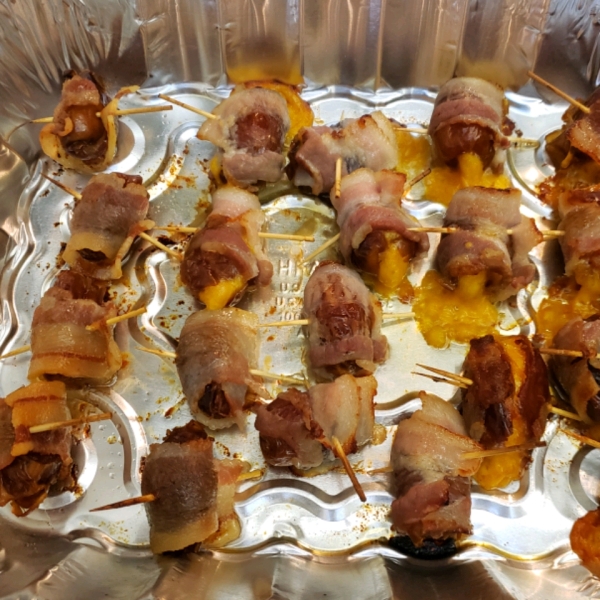 Bacon-Wrapped Dates