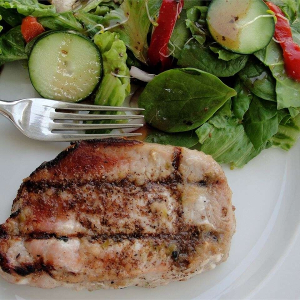 Caribbean Jerk Pork Chops