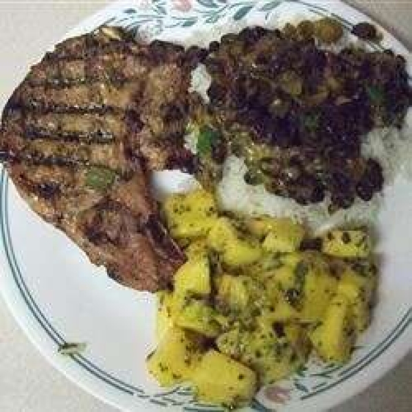 Caribbean Jerk Pork Chops