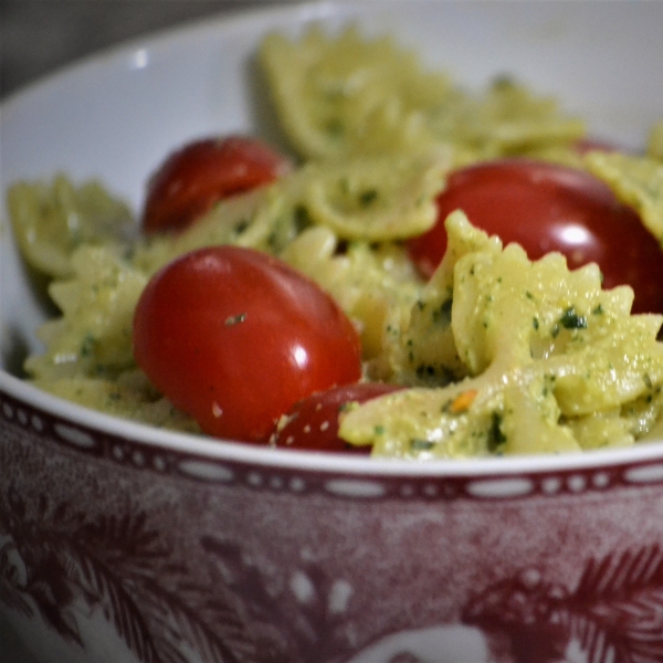 Light Lemon Pesto Pasta