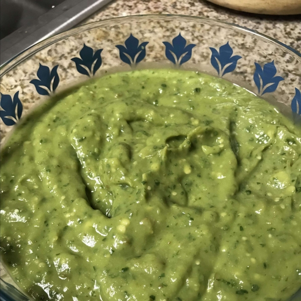 Mean Green Guacamole Salsa