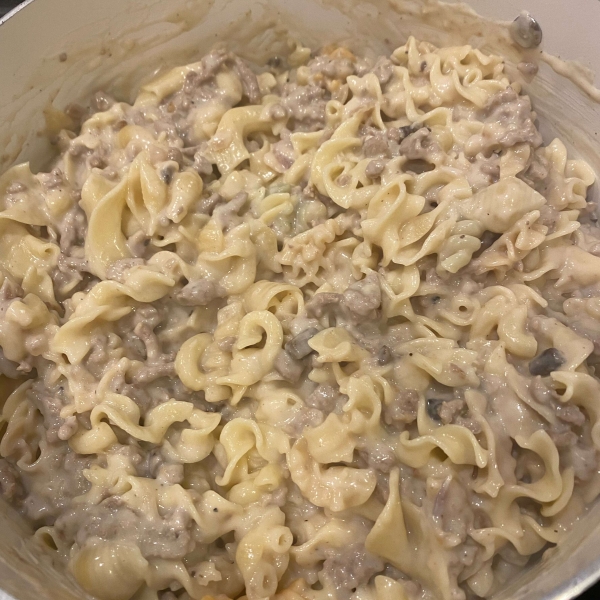 Ground Turkey Stroganoff