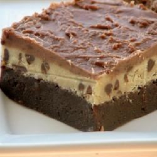 Karen's Cookie Dough Brownies