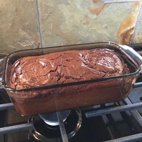 Paleo Chocolate and Cinnamon Banana Bread