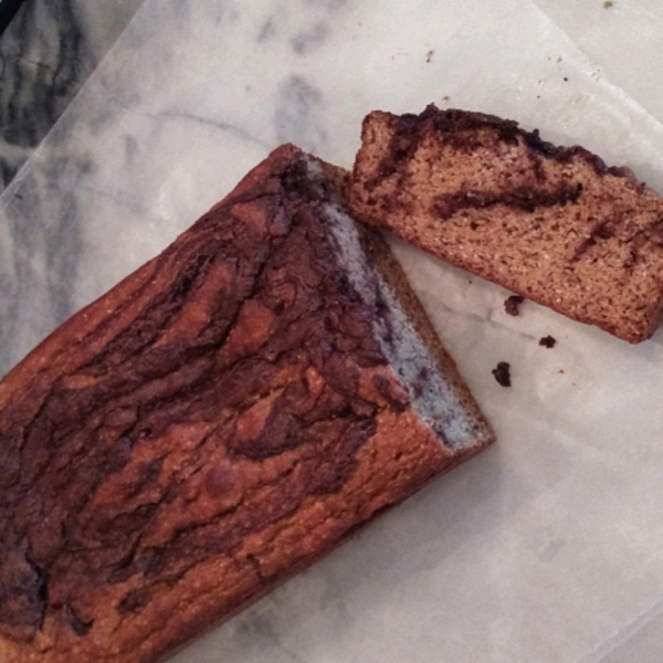 Paleo Chocolate and Cinnamon Banana Bread