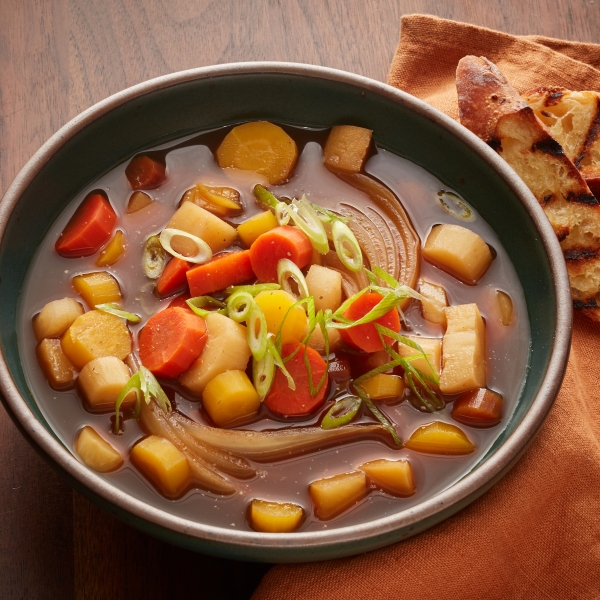 Slow Cooker Root Veggie Winter Soup