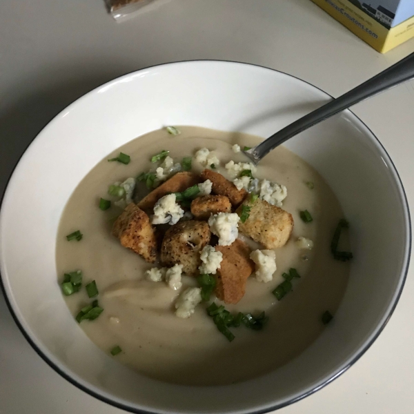 Roasted Apple and Parsnip Soup