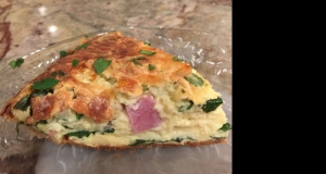 Spinach and Ham Quiche