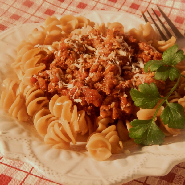 Low-Fat Ground Turkey Pasta