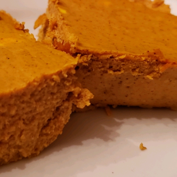 Low-Carb Pumpkin Cheesecake Bars
