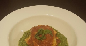 Spinach, Feta, and Pine Nut Ravioli Filling