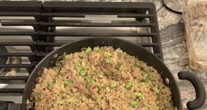 Protein-Packed Spicy Vegan Quinoa with Edamame