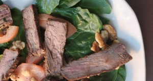 Steak and Spinach Salad