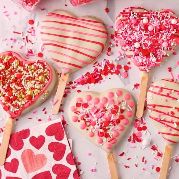 Lollipop Cookie Valentines