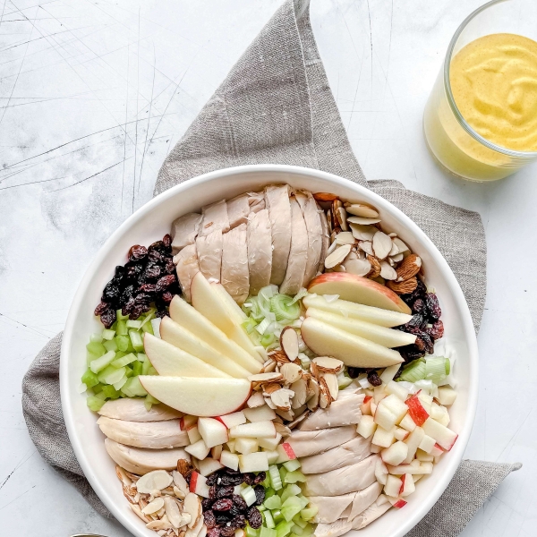 Quick and Easy Curry Chicken Salad for Lunches