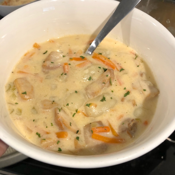 Chicken and Gnocchi Soup