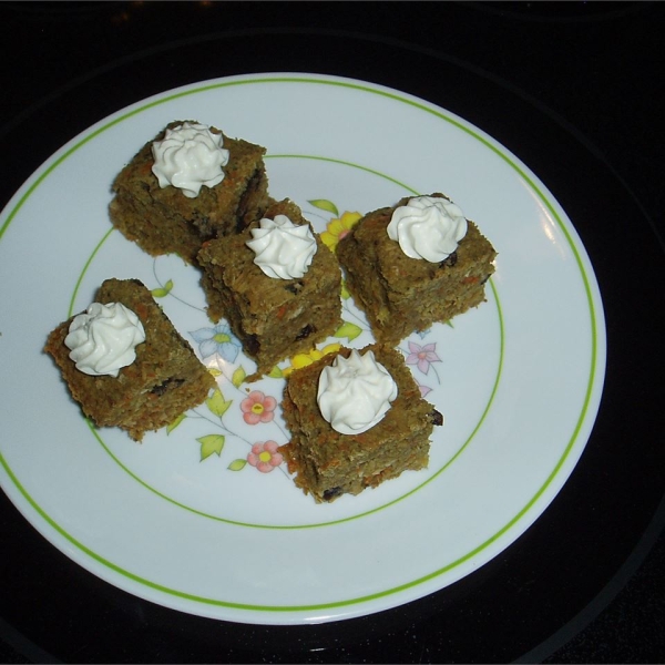 Easy Carrot Cake Bars