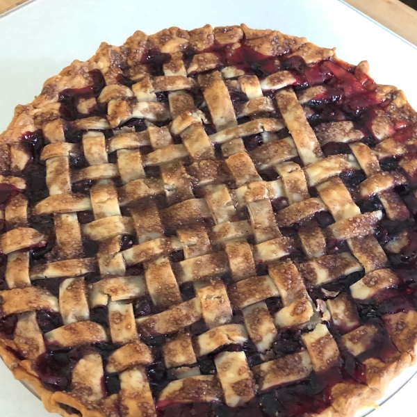 Grandma's Blueberry Pie