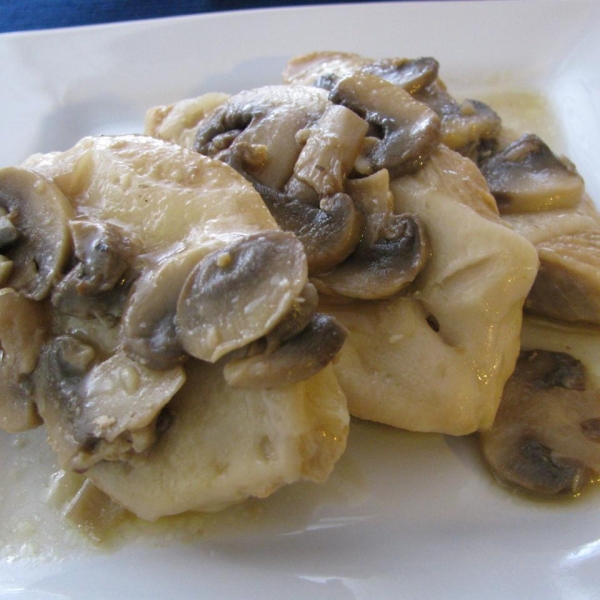 Apple Cider Chicken and Mushrooms