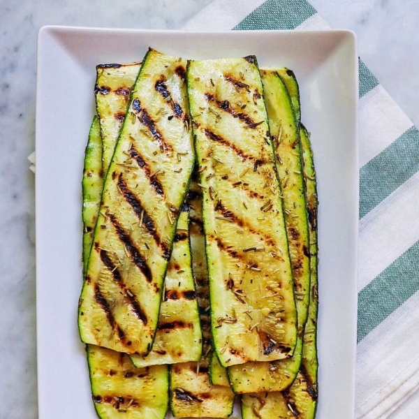 Pan-Grilled Zucchini