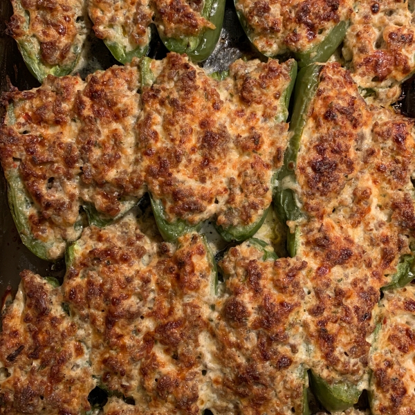 Sausage Stuffed Jalapeños