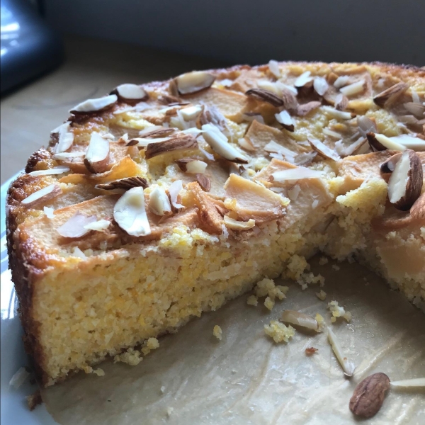 Quince Polenta Cake