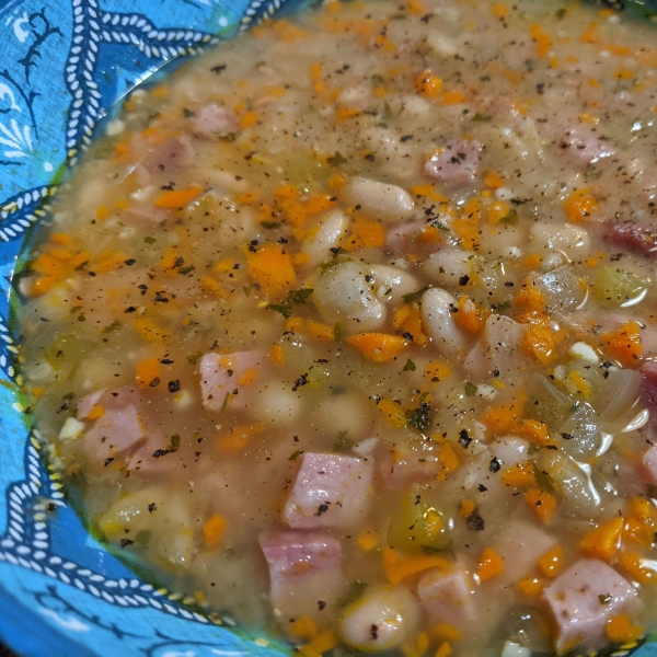 White Bean and Ham Bone Soup