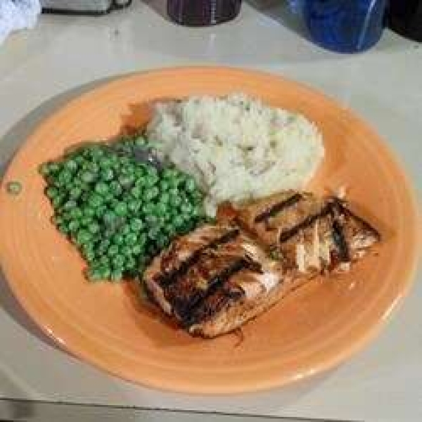 Balsamic and Rosemary Grilled Salmon