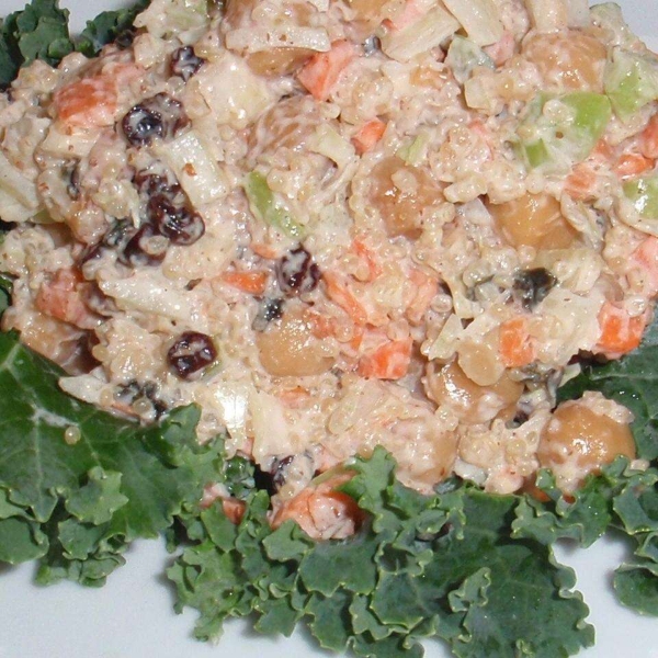 Chickpea Quinoa Mock Tuna Salad