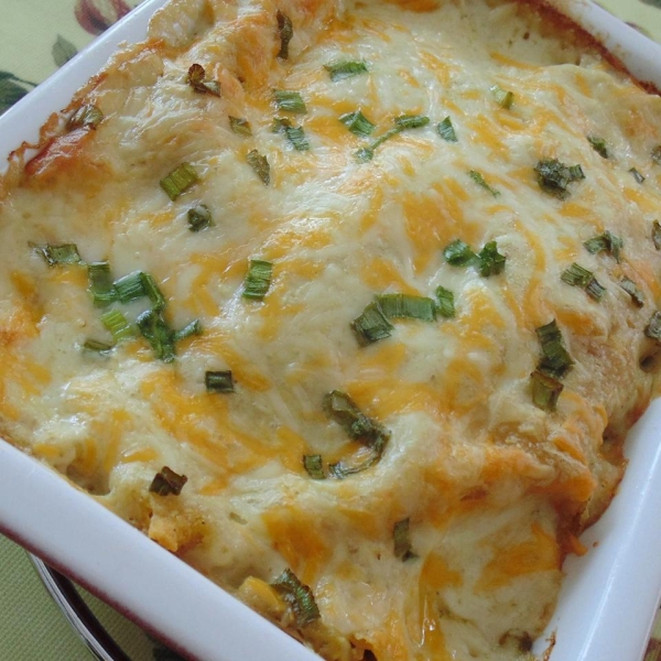 Honey-Lime Chicken Enchiladas