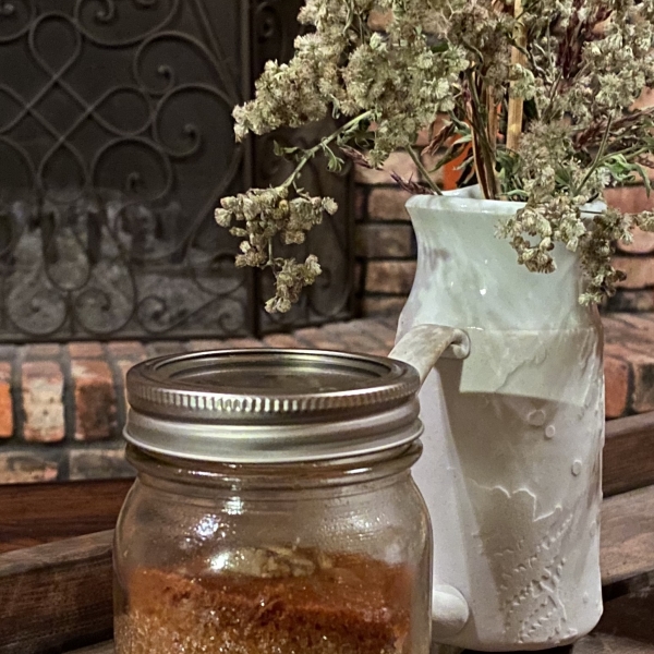 Banana Nut Bread Baked in a Jar