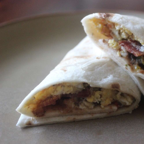 Bacon and Egg Tacos