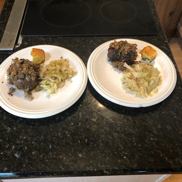 Filet Mignon with Bacon Cream Sauce
