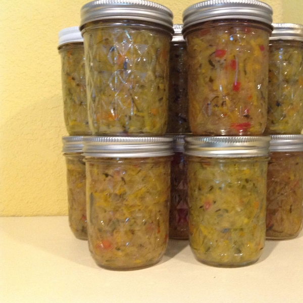 Easy Zucchini Relish