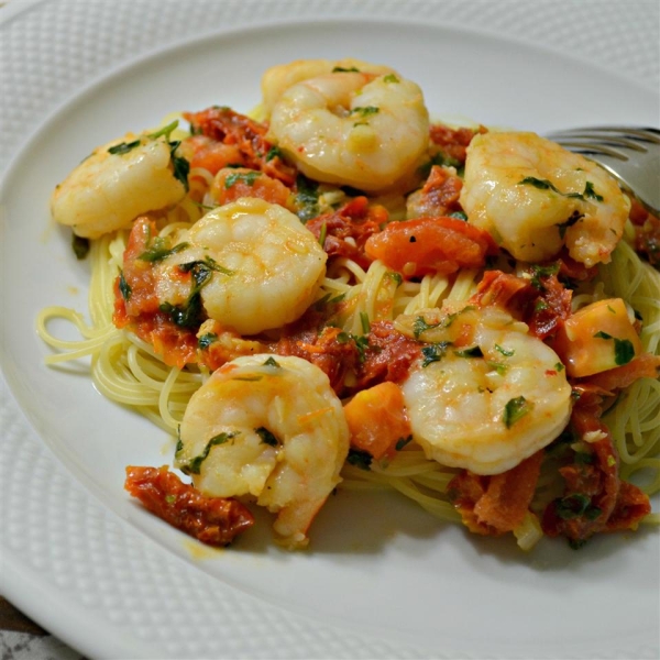 Cilantro and Parsley Shrimp