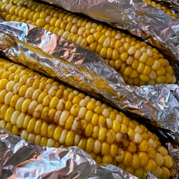 Parmesan Roasted Corn on the Cob