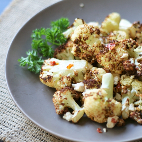 Air Fryer Mediterranean Cauliflower