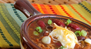 Spicy Turkey Four-Bean Chili