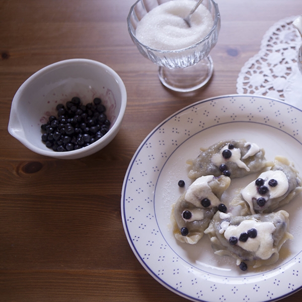 Blueberry Pierogi