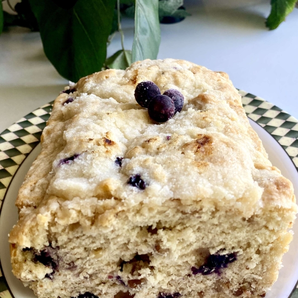 Blueberry Bread with Buttermilk