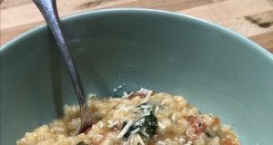 Instant Pot® Tomato-Spinach Risotto